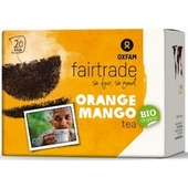 Th noir bio Orange Mangue Oxfam x 20 sachets
