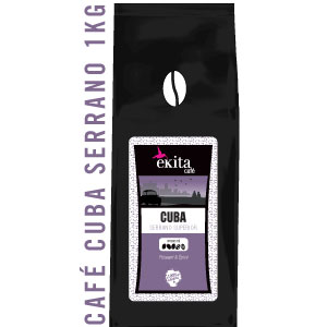 Café en grains Cuba Serrano Superior 1 kg