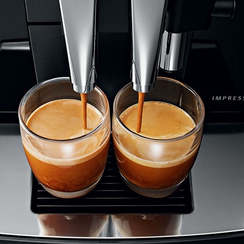 Jura Impressa F8 Piano Black ecoulement