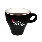 Tasse  caf expresso en porcelaine Ekita Caf 8cl