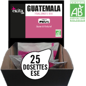 Dosettes ESE de caf bio Guatemala x 25