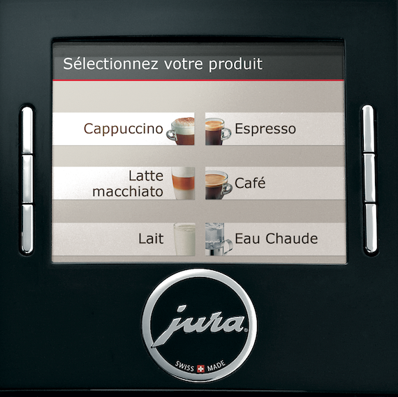 Jura Impressa F9.3 One Touch Argent Panneau