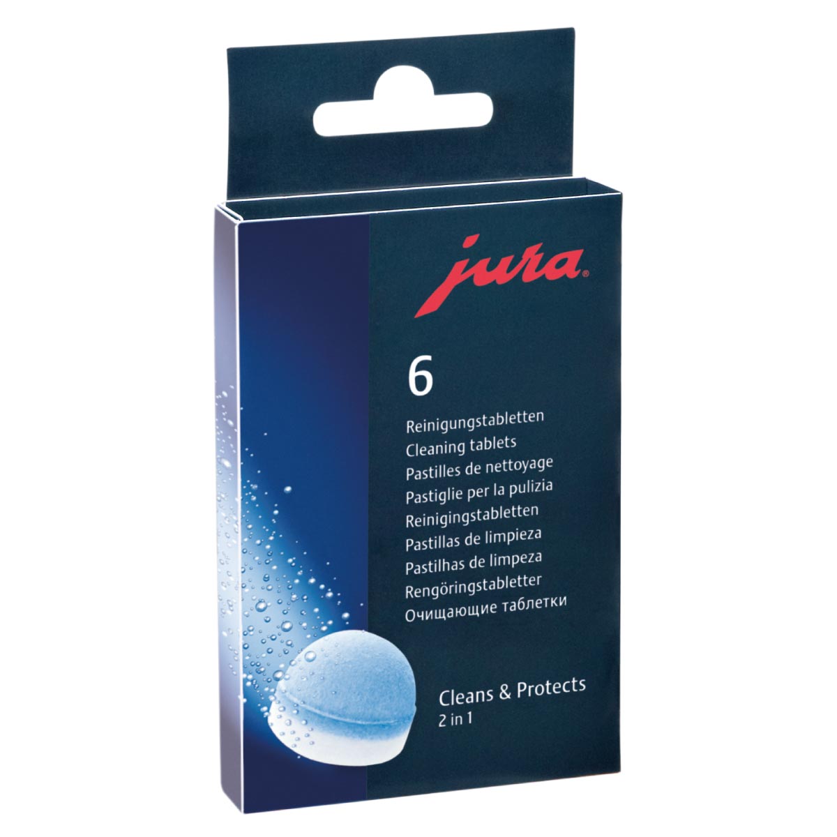 6 pastilles de nettoyage pour machine expresso Jura