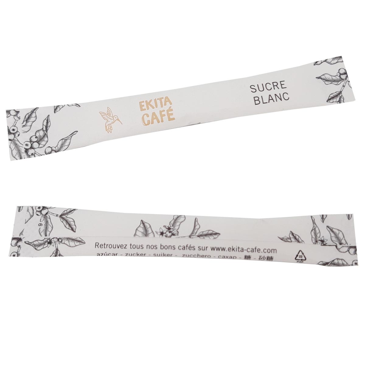 Stick de sucre blanc 4g x 1000