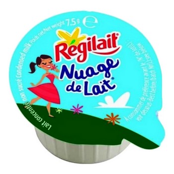 Lait Concentré Regilait en coupelle individuelle