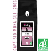 Caf bio en grains Ethiopie Moka Guji 250g