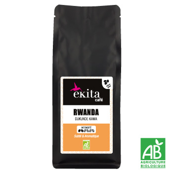 Nouveau caf bio : 125g OFFERT de Rwanda Dukunde