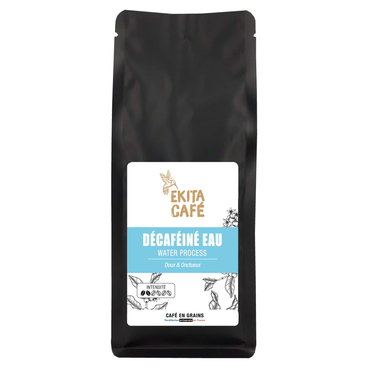 Café en Grains - Décaféiné Sans Solvant - 500g