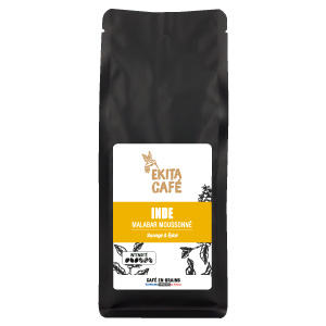 Café arabica en grains INDE MALABAR 1 kg