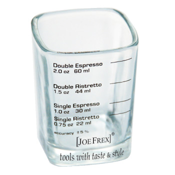 Verre doseur gradué pour l'expresso (20ml à 60ml)