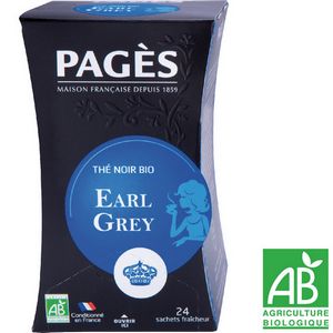 Th noir bio Earl Grey Russian Pags x 20 sachets