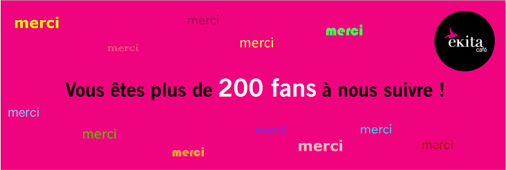 Un grand merci  tous nos fans Facebook !