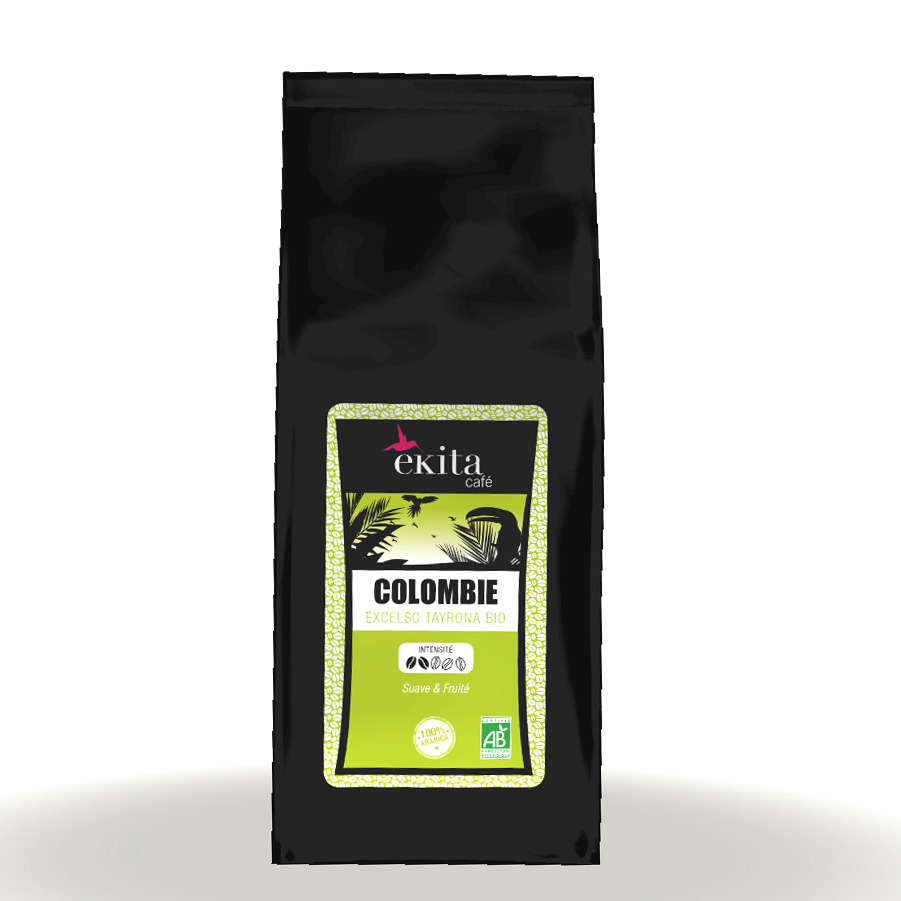 Café bio arabica Colombie Excelso