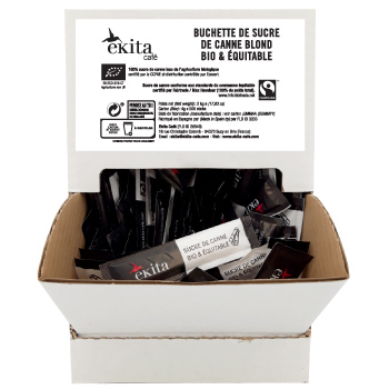 Stick de sucre de canne bio équitable 4g x 500
