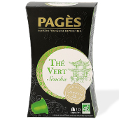 Thé vert bio Sencha Pagès Thé vert bio Sencha Pagès