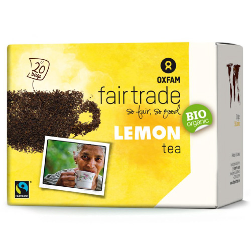 Thé noir bio Citron doux Oxfam x 20 sachets