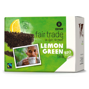 Thé vert bio Citron Oxfam x 20 sachets