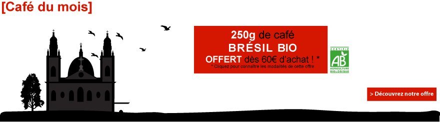 Café bio en grains Brésil Nossa Senhora Fatima Café bio en grains Brésil Nossa Senhora Fatima