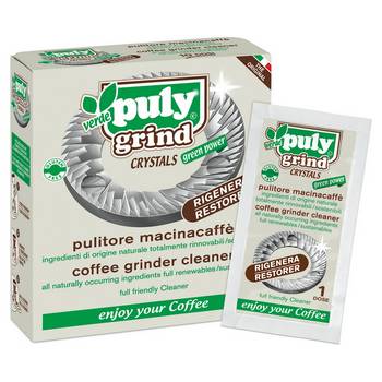 1 sachet de nettoyant moulin à café Puly Grind Crystals