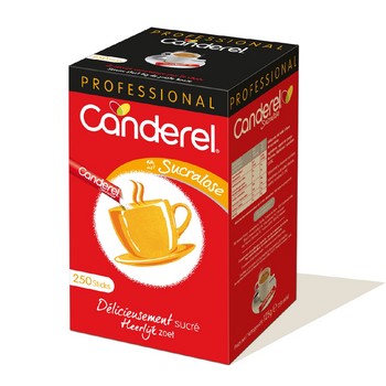 Sucralose édulcorant Canderel x 250 sticks (dluo 10/2023)