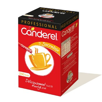 Sucralose dulcorant Canderel x 250 sticks