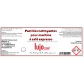 100 pastilles nettoyantes expresso Lujoclean 2,0g