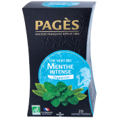 Thé vert bio menthe intense digestion Pags