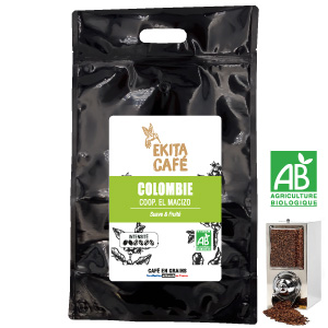 Café bio en vrac au kg - café arabica COLOMBIE
