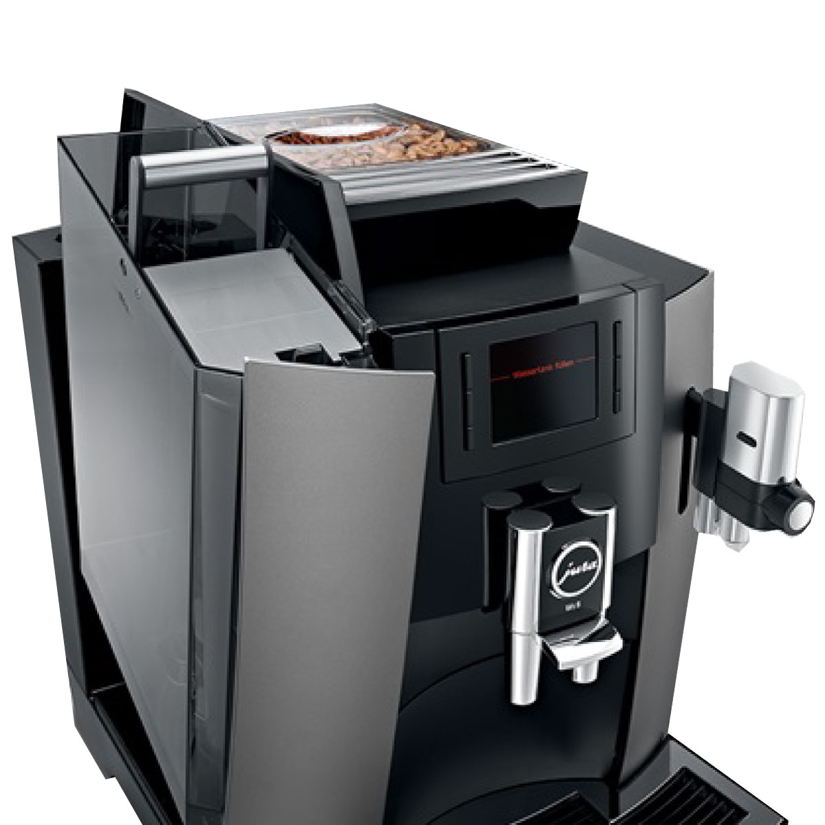 Machine a cafe professionnelle Jura WE8 dark inox