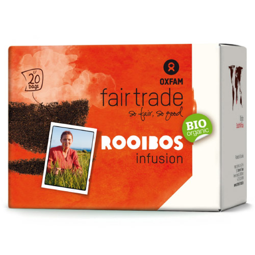 Rooibos infusion bio équitable Oxfam x 20 sachets