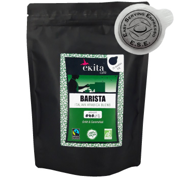 25 dosettes ESE expresso BARISTA bio équitable