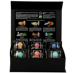 Coffret en carton Thés bio Bien-être Pagès x 60 sachets