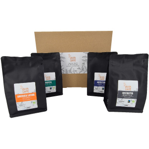 Pack découverte 4 cafés italiens bio x 250g