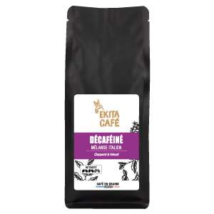 Café en grains DÉCAFÉINÉ ITALIEN 250g