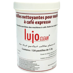 120 pastilles nettoyantes expresso Lujoclean 1,3g