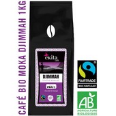 Café bio moulu Ethiopie Moka Djimmah 1 kg