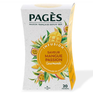 Infusion Maté Mangue Passion Pagès x 20 sachets