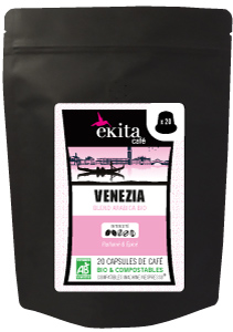 Capsules compostables Nespresso® Venezia bio x 20