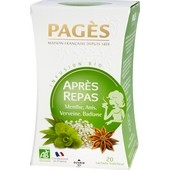 PAGÈS Coffret en Bois Français de Thés Bio 60 Sachets 