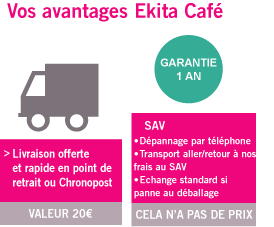 Vos avantages en achetant une chocolatire Ugolini chez Ekita Café