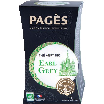 thé vert bio earl grey pages