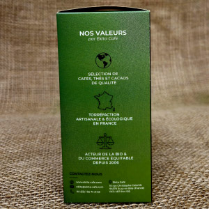 20 capsules Nespresso© compostables café bio BARISTA (ddm 06/2025)