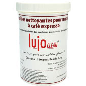 120 pastilles nettoyantes expresso Lujoclean 1,3g