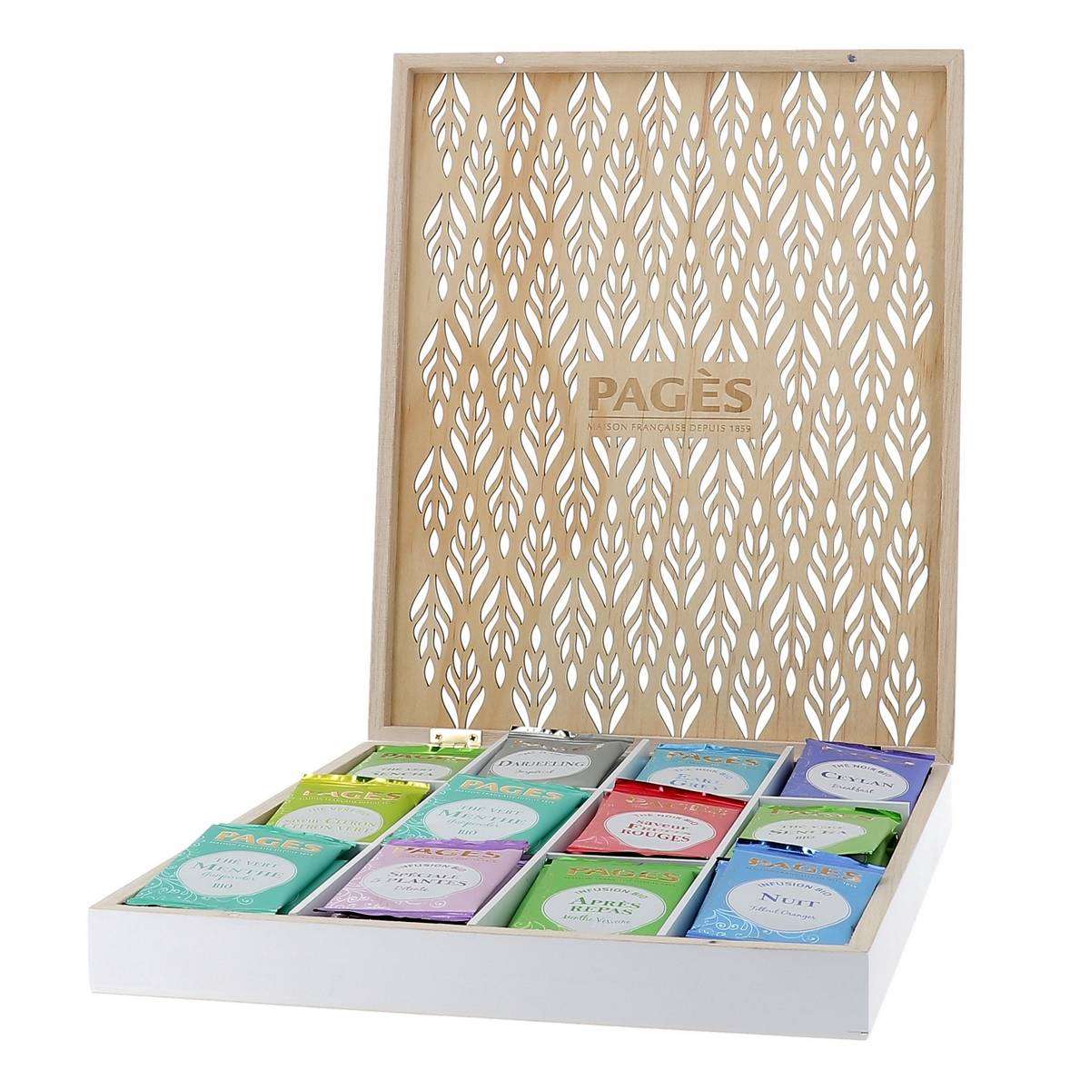 Coffret de Thés Deluxe  Sélection 16 Sachets Expert - Maison de