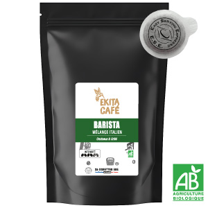 25 dosettes ESE expresso BARISTA bio