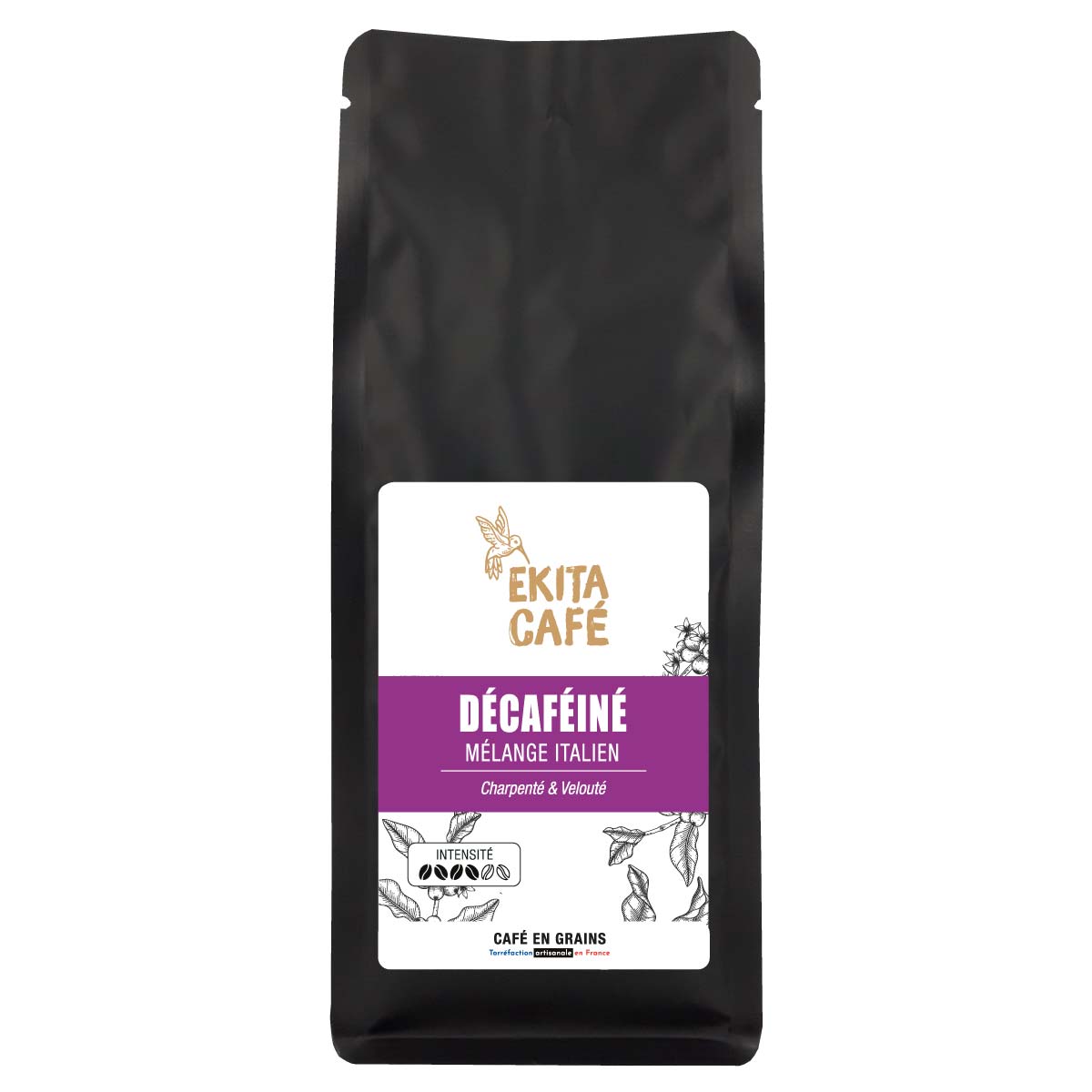 Café en grains le Déca-lé - 250 G