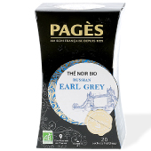 Thé noir bio russian earl grey Pagès Thé noir bio russian earl grey Pagès