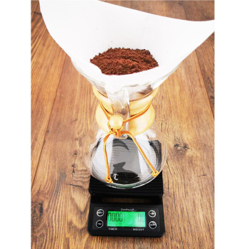 Balance digitale de précision avec minuteur pour slow coffee