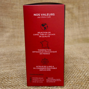 20 capsules Nespresso© compostables café bio ESPREZIONE (ddm 06/2025)