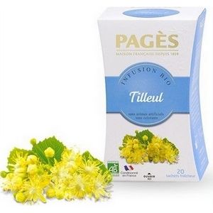 Infusion bio Tilleul Pagès x 24 sachets